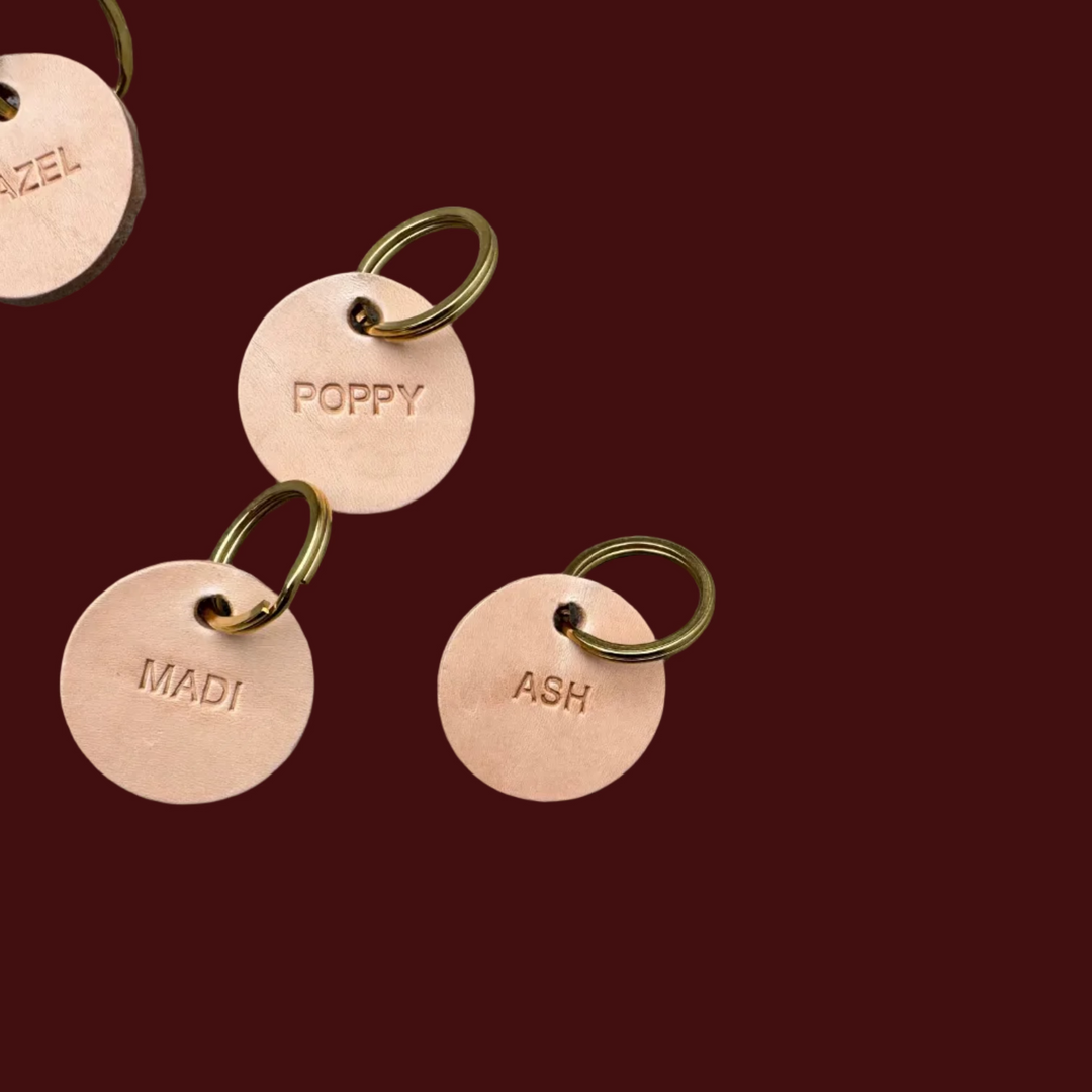 JIM'S IN TRAINING - SAVE $20 SIMPLICITY LEATHER NAME TAG