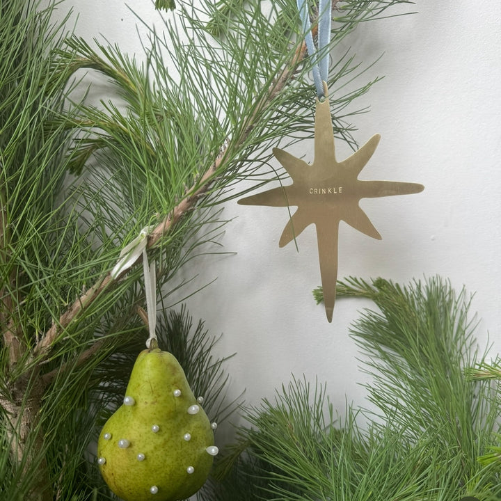 LIMITED PREORDER CUSTOM WONKY STAR TREE DECORATION - ships november