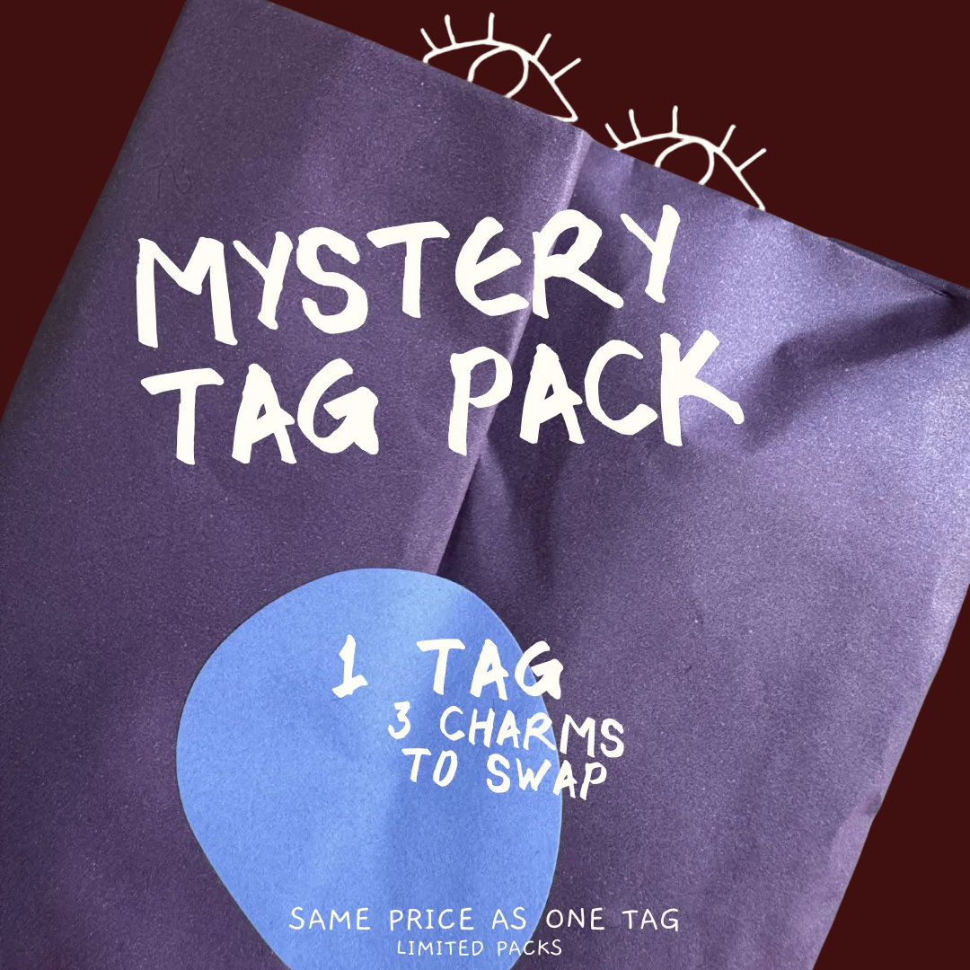 MYSTERY CHARMS x3 and x1 TAG